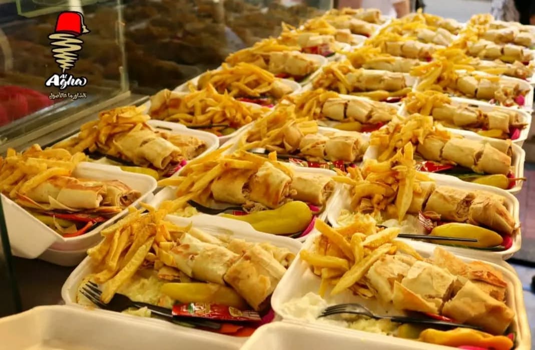 وجبة شاورما عربي - صورة 1