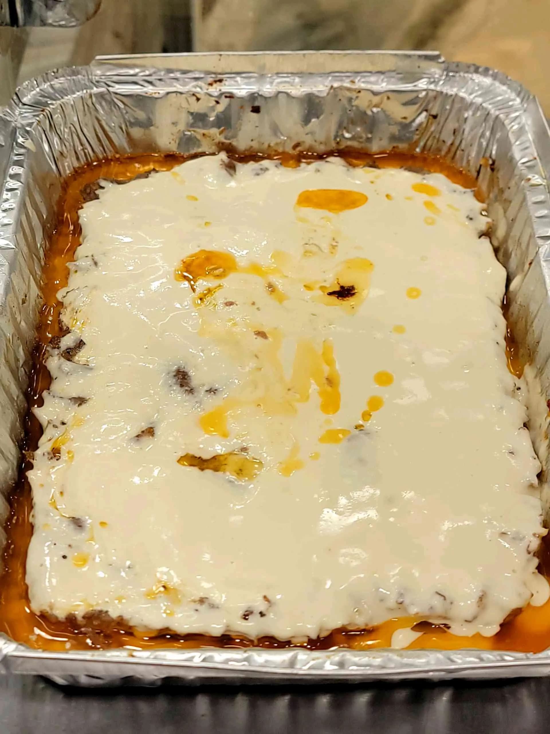 لحمة بالصينية بطحينية - صورة 1
