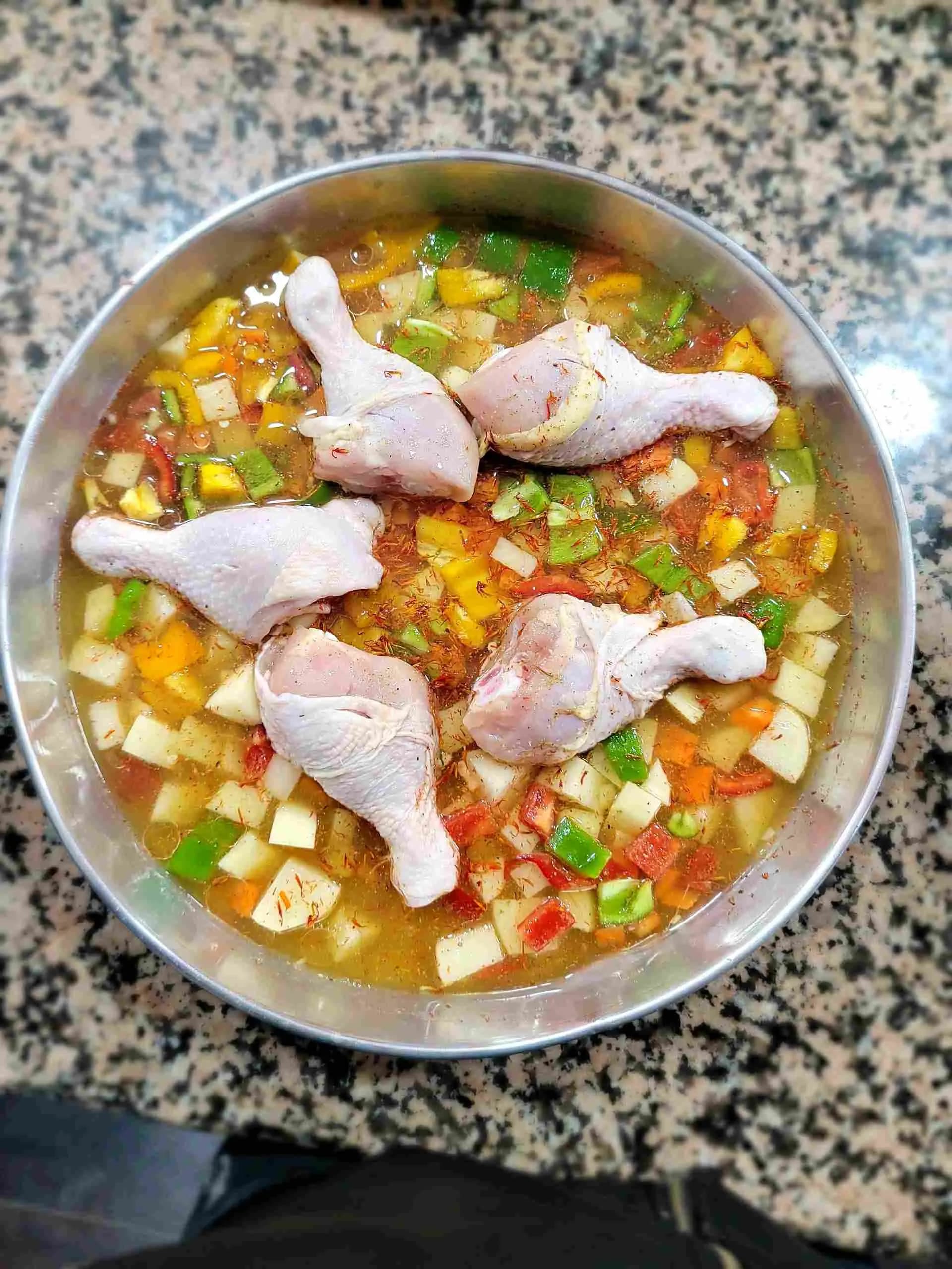 فروج بالصينية مع بطاطا - صورة 1