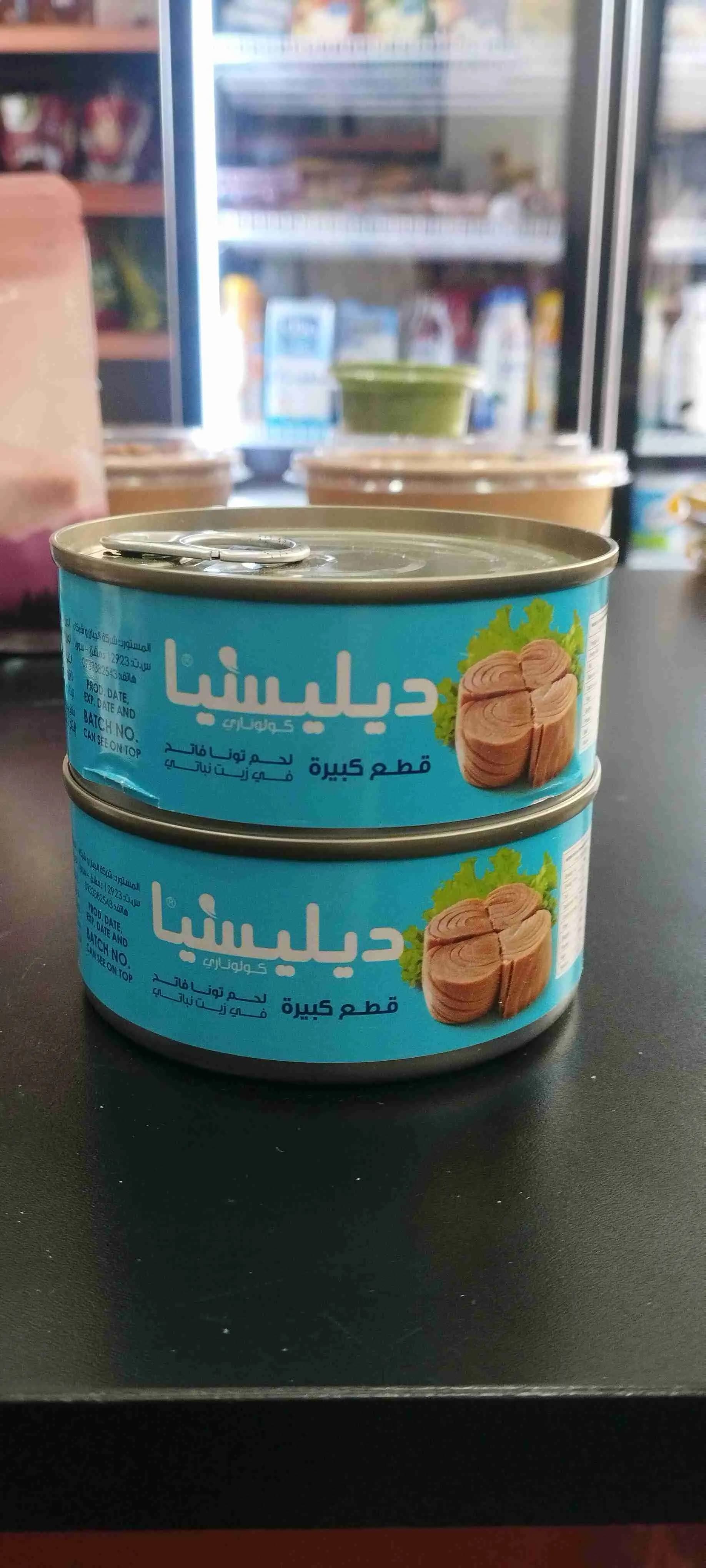 تونا قطع 160غ ديليسيا - صورة 1