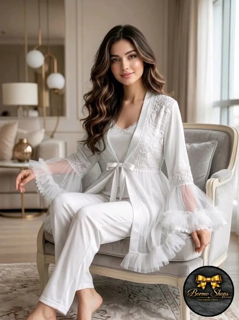 بيجامة نسائي عرايسي ومباركات الولادة - صورة 3