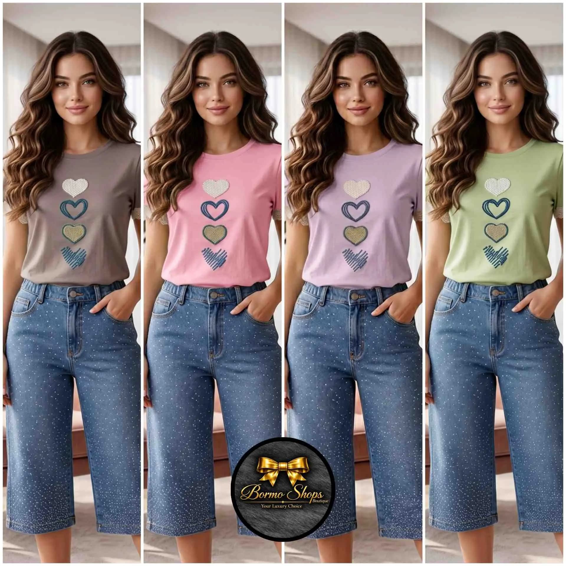 بيجامة نسائي بنتكور جينز - صورة 3