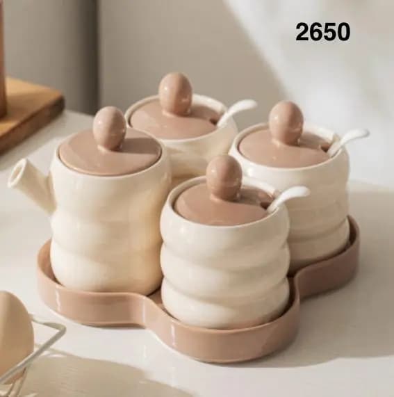 طقم متة 3سكريات وبريق حراري - صورة 1