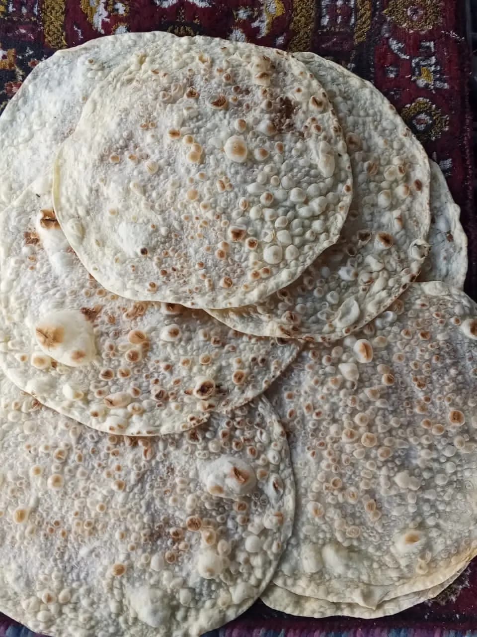 خبز مشروح عل التنور - صورة 1