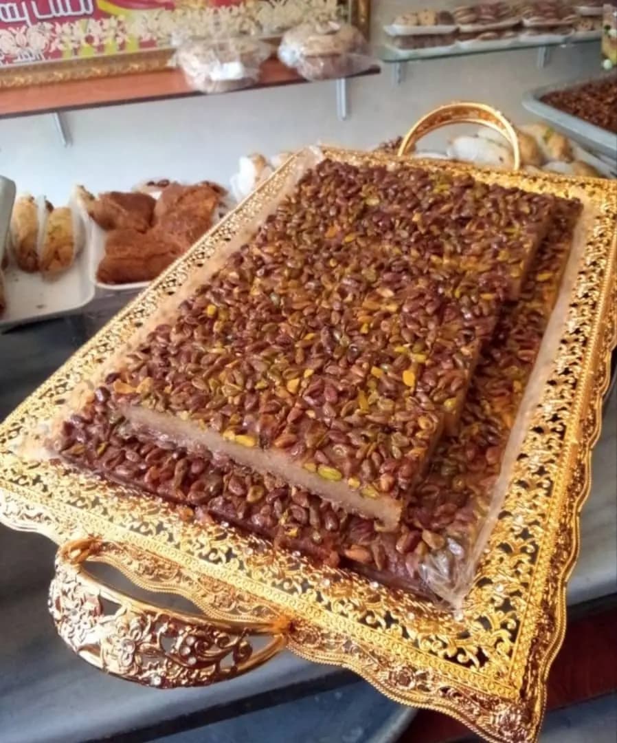 هريسة باالفستق الحلبي والسمن العربي - صورة 3