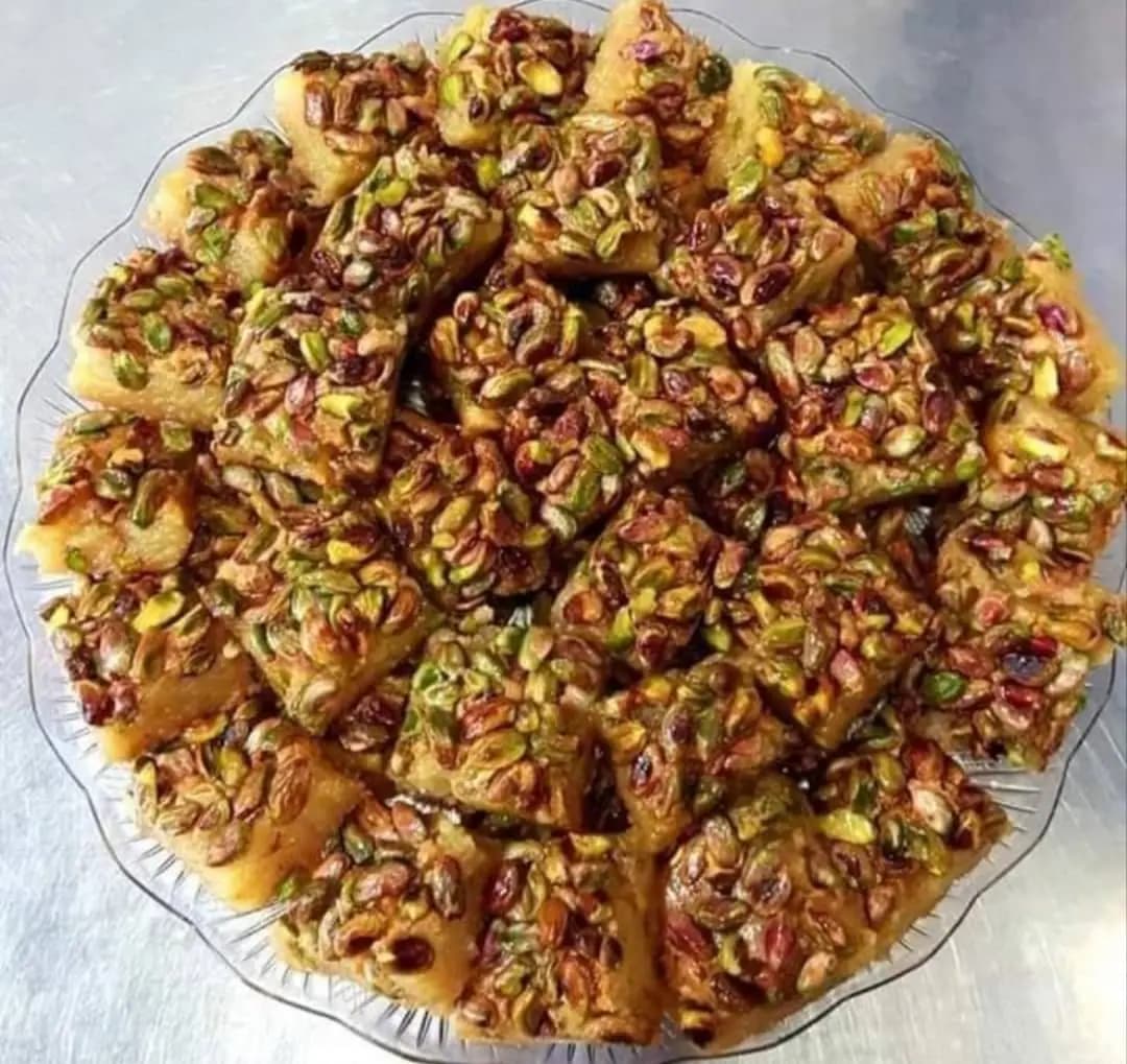 هريسة باالفستق الحلبي والسمن العربي - صورة 2