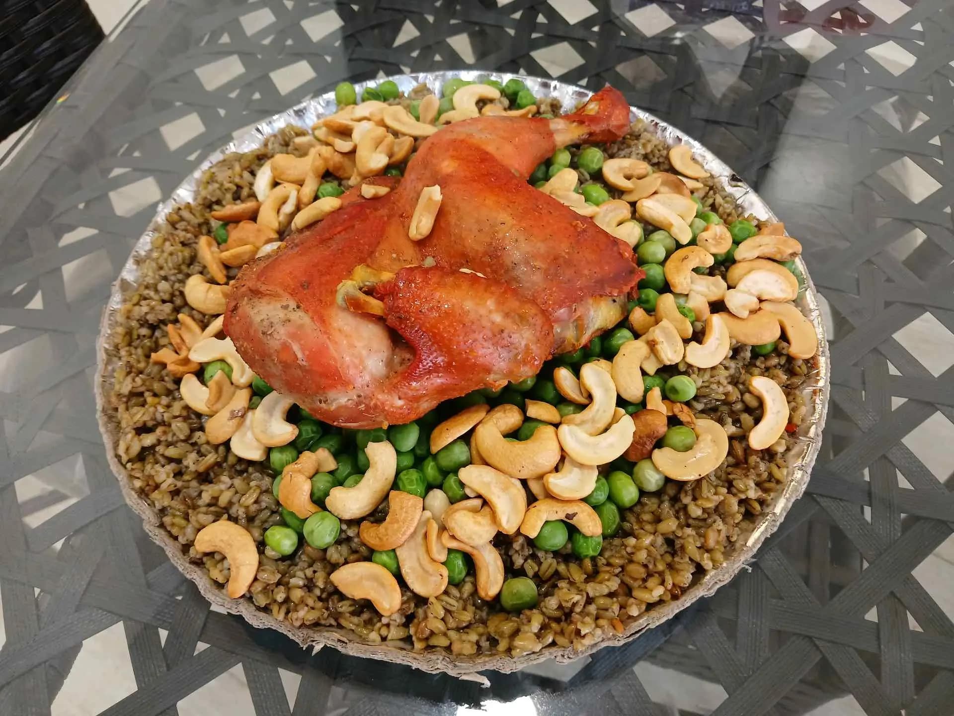 نصف حبة فريكة دجاج - صورة 1