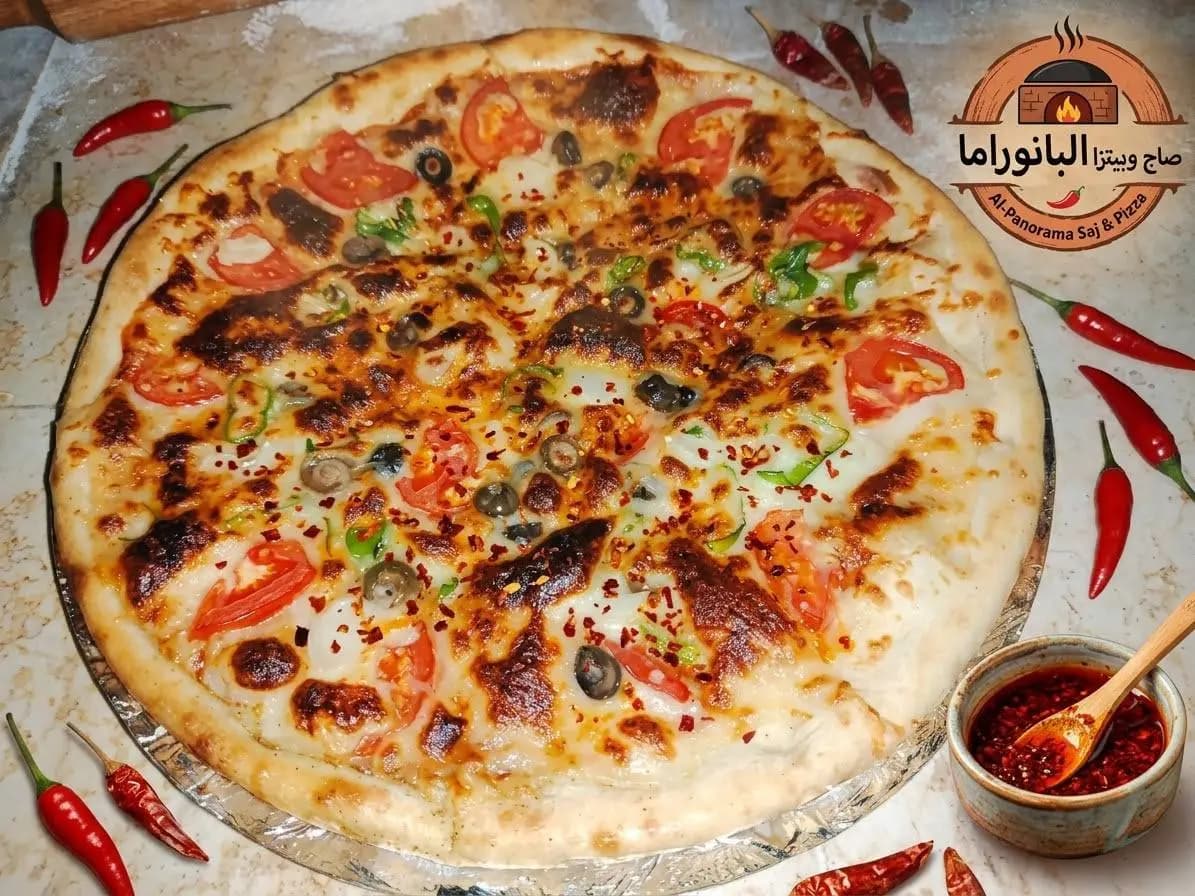 بيتزا عائلي سبايسي - صورة 1