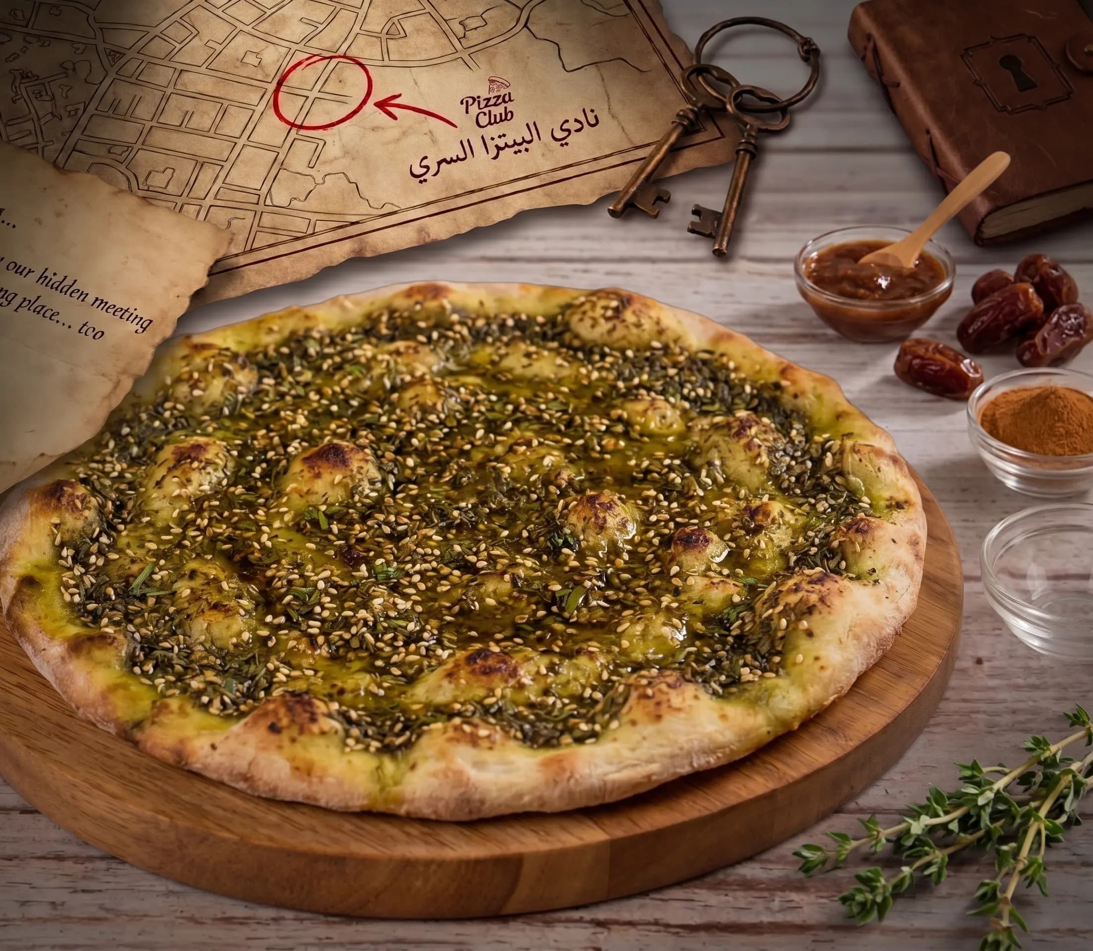 منقوشة زعتر - صورة 1
