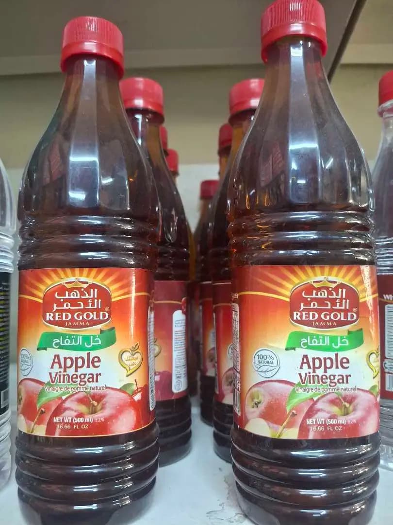 خل التفاح الذهب الأحمر 500ml - صورة 1