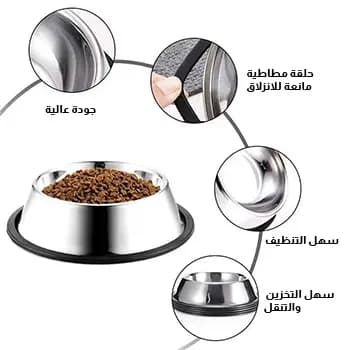 صحن ستانلس ستيل قياس 1 - صورة 1